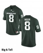 Men's Jalen Nailor Michigan State Spartans #9 Nike NCAA Green Big & Tall Authentic College Stitched Football Jersey HZ50B65JV